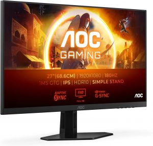 écran aoc gaming freesync g-sync monitor black friday