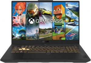 pc portable gaming asus tuf a17 17 pouces black friday ryzen 7 4060 geforce