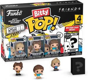 Funko Bitty Pop Friends 80's 4 pieces Rachel ross chandler mystère promo