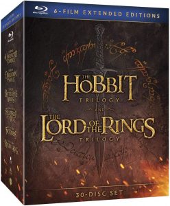 Hobbit Seigneur Anneaux Trilogies Versions Longues Blu-ray black friday