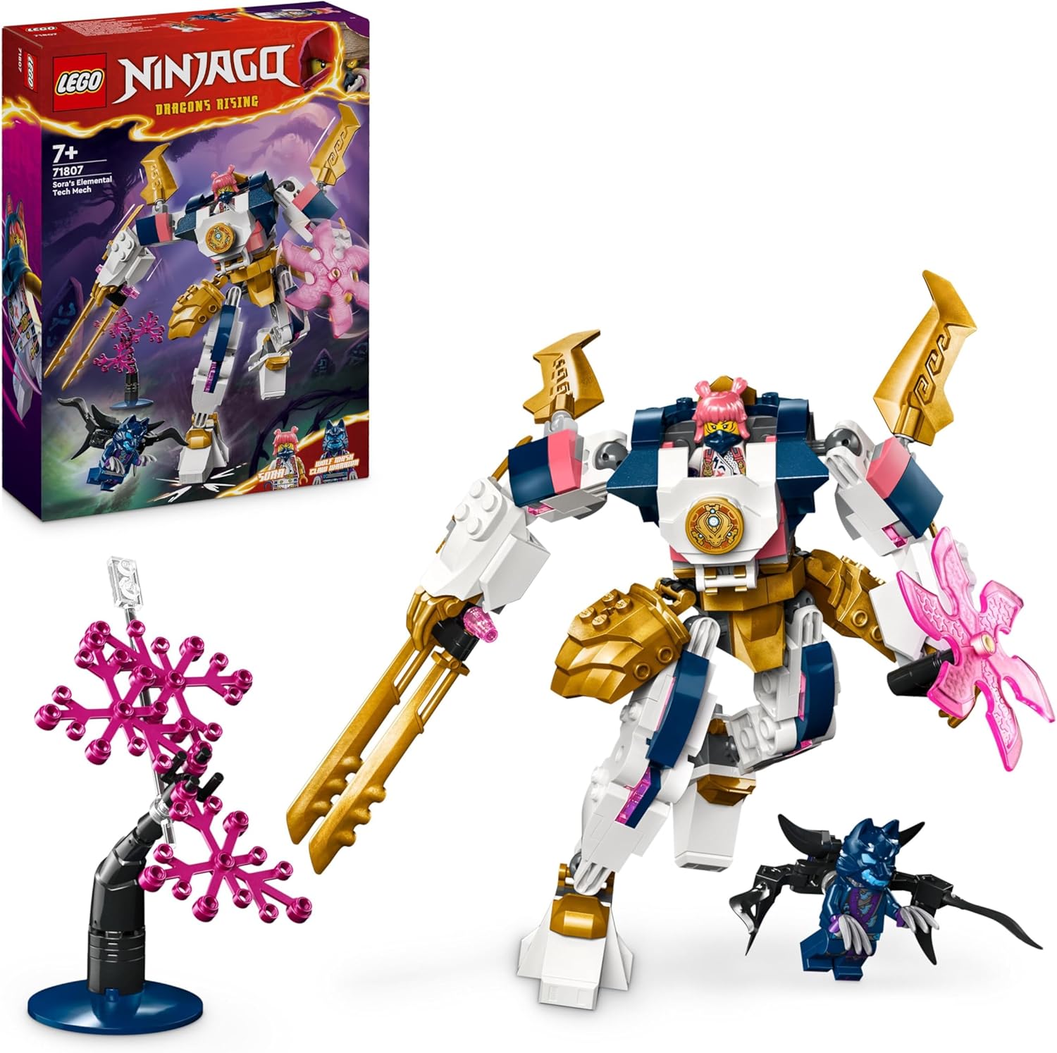 Lego Ninjago Le Robot Élémentaire de la Technologie de Sora promo