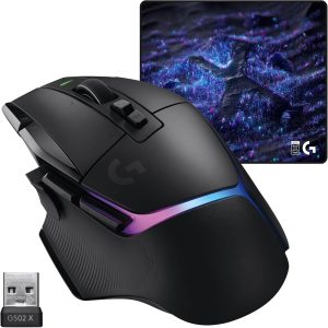 souris tapis logitech g502 x lightspeed sans fil gaming black friday