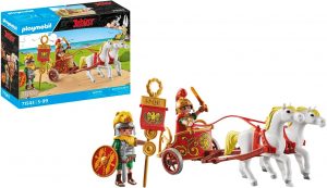 Playmobil Asterix char romain personnages chevaux spqr