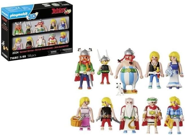 Playmobil Asterix dix personnages césar irréductibles gaulois