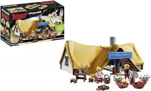 Playmobil Asterix hutte ordralphabétix poissonnier iélosubmarine