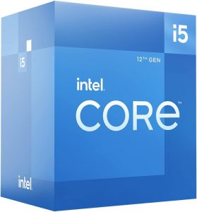 Processeur Intel Core i5-12500, 18 Mo de cache, jusqu'à 4,60 GHz