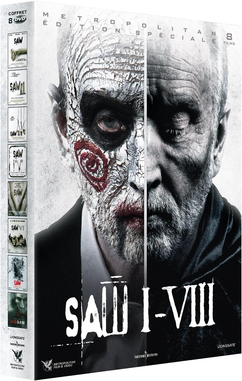 Saw intégrale 8 films black friday dvd