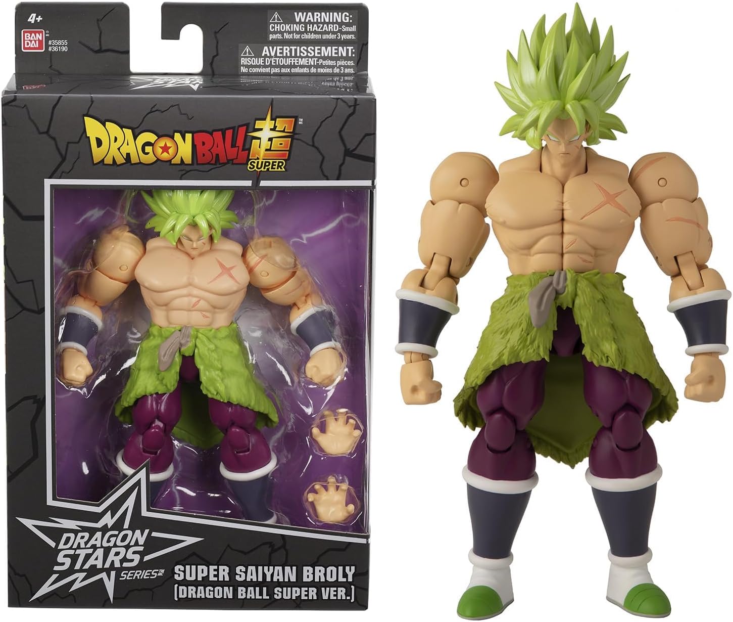 Broly Super Saïyan Légendaire Figurine Dragon Ball Super Série Dragon Stars