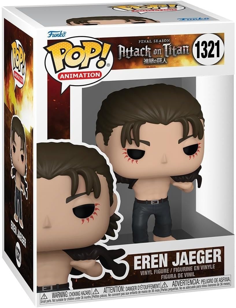 funko pop attack on titan eren jaeger