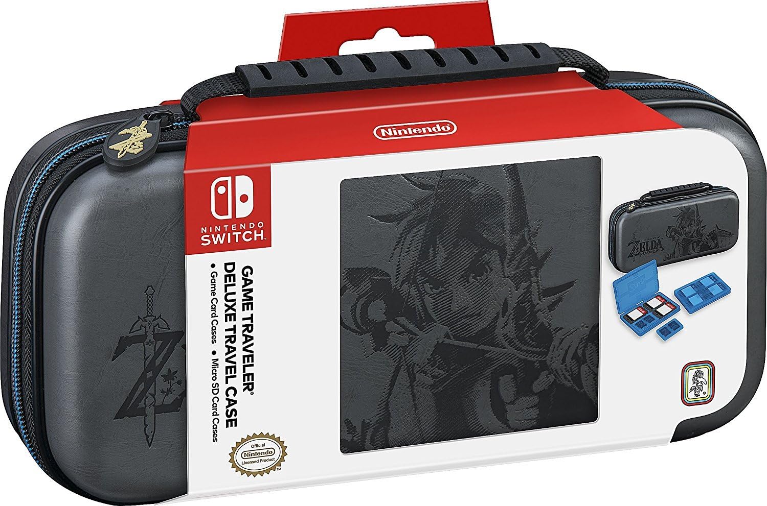 nintendo switch pochette transport zelda officielle