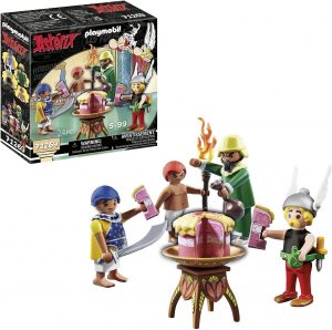 playmobil astérix gâteau amonbofis goûteur