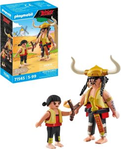 playmobil astérix soupalognon y crouton pepe hispanie