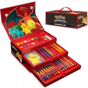pokemon coffret peinture dessin coloriage promo