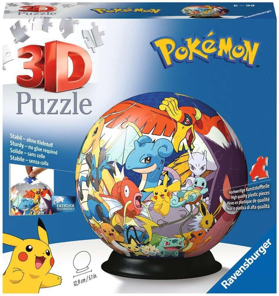 puzzle 3d ball pokémon promo