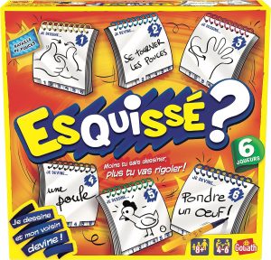 Esquissé Jeu Société Dessins