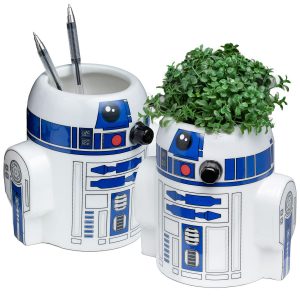 pot crayons plantes r2-d2 star wars promo
